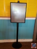 Freestanding Hostess Sign 73