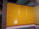 (2) Mexican Palm Thatch Runner Sections, Bamboo Poles {{BUYER MUST BRING LADDER AND REMOVE FROM HIGH