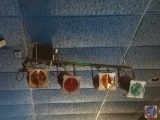 ISN Stage Lighting {{BUYER MUST BRING LADDER TO REMOVE FROM CEILING AND PROPERLY CAP THE