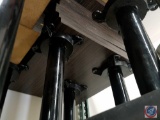 (9)Four Top Restaurant Tables {{TOP ONLY}}