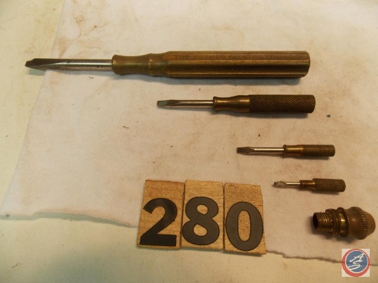 Nesting screwdriver marked 'The Anchor Packing Co'