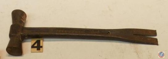 Malleable Iron' crate Hammer no makers mark