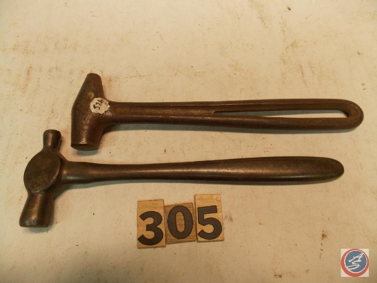 (2) unmarked Hammers