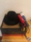 Bianchi Hat Size 7 1/4 with Hat Box, (3) Umbrellas