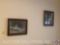 (2) Framed Prints, Framed Print of Jesus, (2) Painted Ceramics