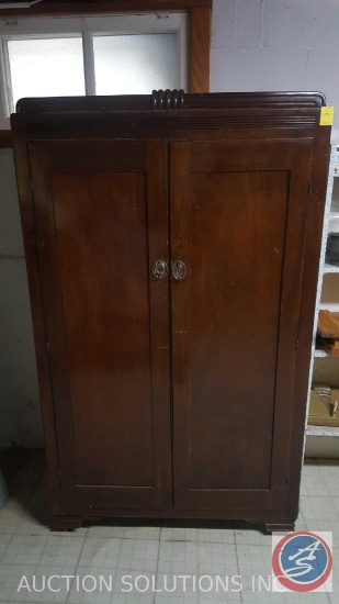 Vintage Wardrobe 39" x 21" x 66"