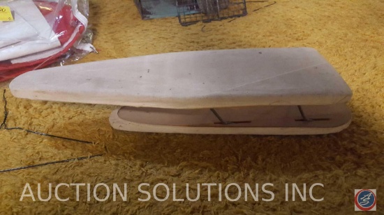 Vintage Child Size Wooden Ironing Board, Portable Ironing Board, Costume