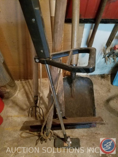 Pole Saw Pruner, Snow Shovel, Home Made Metal Detector {High Power Magnet on Handle}