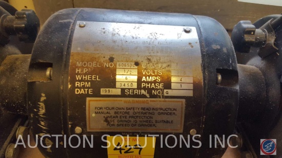 Bench Grinder Model 60653C Single Phase
