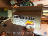 Plano Protect-A-Rod Model 4072, with Assorted Fishing Rods