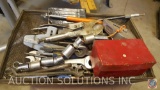 Metal Table Saw Table {{NO SAW INCLUDED}}, Yard Sticks, Vintage Machinists Tools, Bar Stool, Garage