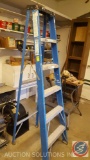 Keller 6' Fiberglass Commercial Step Ladder Model 676