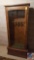Locking and Lighted Gun Cabinet with Skeleton Key 26