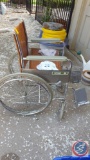Wheelchair and Compression Stockings