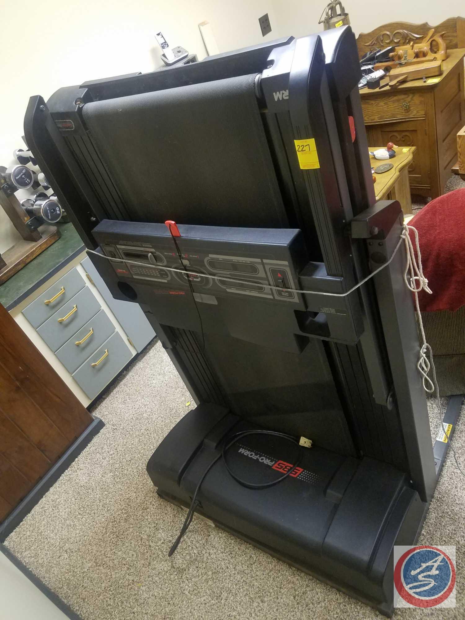 ProForm Personal Trainer Electronics Treadmill Proxibid