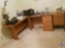 L Shaped Office Desk with 2 Drawers 60