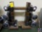 Reebox (1) 2 Lb. and 2 (3) Lb. and (2) 8 Lb. (2) 10 Lb. Hand Weight Set with Stand