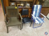 Metal/Padded Chair, Folding Chair, Plastic Chair