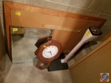 Howard Miller Westminster Pendulum Wall Clock, Health O Meter Vintage Floor Scale, Beveled Edge Wall