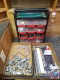Assorted Plumbing Hardware, 12 Drawer Container of Hardware