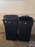 (3) Garbage Cans