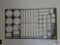 Stainless Steel Laser Cut Out Circles, Squares and Rectangles Wall Hanging 57