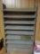 Eight-Tier Metal Periodical Display Shelving 35 1/2