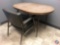 Imperial Walnut Dining Table with Leaf Total Measurement is: 47 1/2