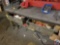 Two Tier Metal Work Bench With Wood Top and Two Drawers72 1/2