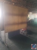 Metal Free Standing Welding Partition 62 1/2