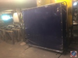 Free Standing Tarp Shop Partition 72