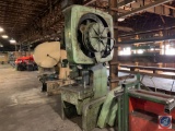 Bliss Punch press, OBI flywheel type, 60 ton. Associated press controls. S/N H65530 YEAR/ AGE 1972