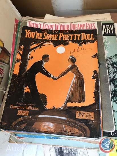Sheet Music from the 1900's