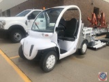 Gem Electric Cart E825 72 Volt {{INOPERABLE WIRING ISSUE!}} {{NO DOORS}} {{SERVICE RECORDS AVAILABLE