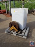 Hose Reel with Hydraulic Line, Misc. Hydraulic Lines, Misc shop bolt bins, Man Bucket Liner {{NO