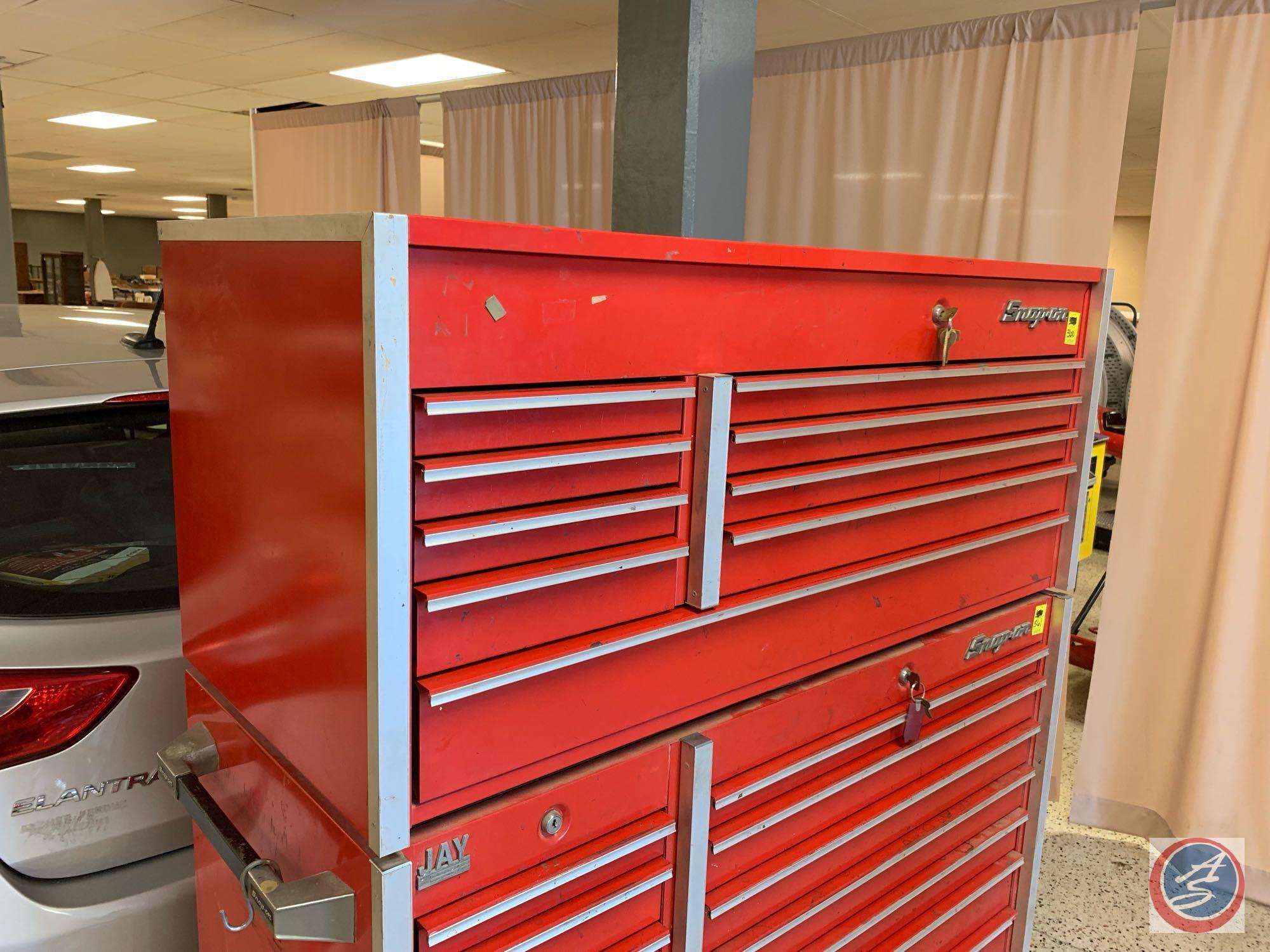 Snap-on KR690 Locking 9-Drawer 51 inch wide Top | Proxibid