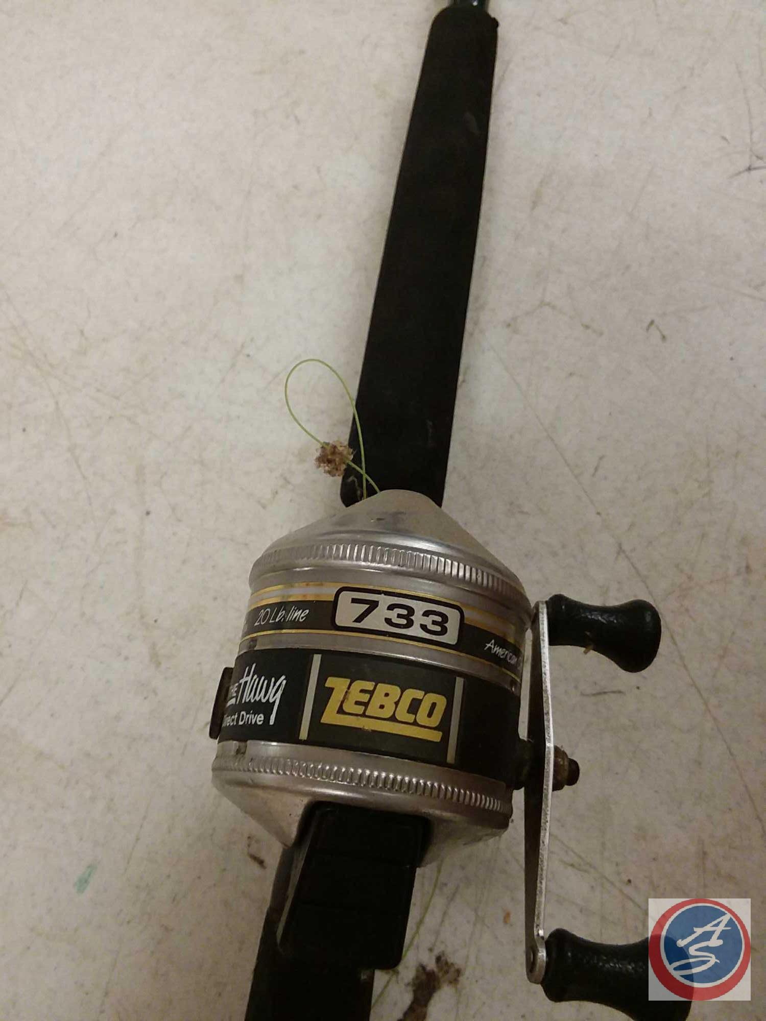 The Hawg Direct Drive Zebco 733 Fishing Reel 