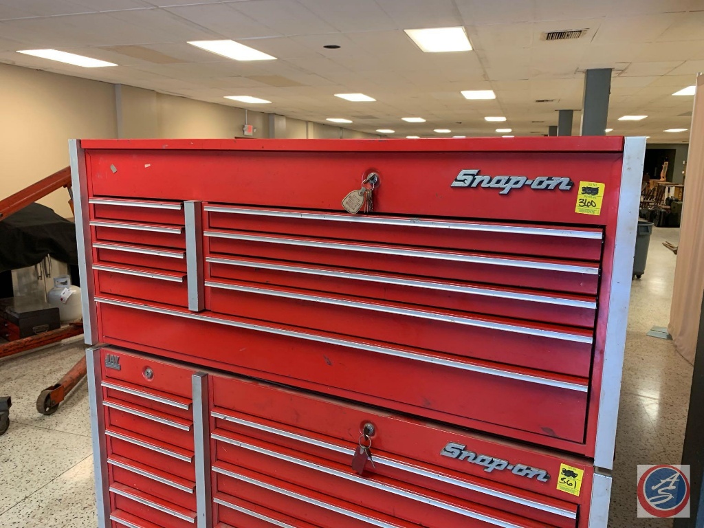 Snap-on KR690 Locking 9-Drawer 51 inch wide Top Tool Box w/ Keys. | Estate  & Personal Property Personal Property | Online Auctions | Proxibid