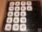 Nearly Full Box of Kontakt.io Asset Tags