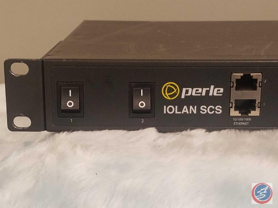 IOLAN SCS48C DAC Secure Console Server: 48 x RJ45 connectors with Cisco pinout, Dual AC power, RS232