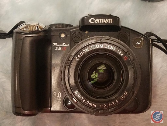 Canon PowerShot Camera with Image Stabilizer S5IS IS Model No. PC1560 {{NO BATTERIES}}