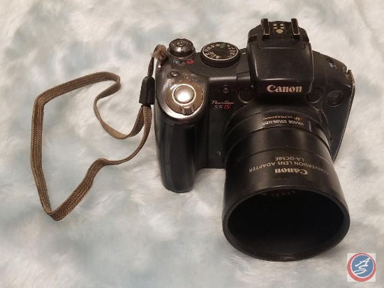Canon PowerShot Camera with Image Stabilizer S5IS IS Model No. PC1560 {{NO BATTERIES}}