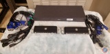 W7940 Dell 0X1X8 IP KVM Switch, Dell ELL UF366 USB Server Interface Pod KVM Cables, Dell PS/2 Server