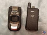 Nextel Motorola i576 Flip Phone with Belt Clip, Sprint Kyocera Flip Phone {{NO CHARGERS}}