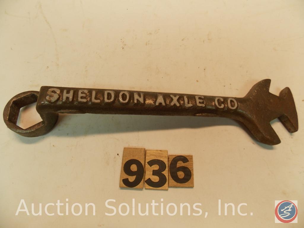 Buggy Wrench 9 in. marked 'Sheldon Axle Co' Proxibid