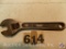 Crescent Wrench 6 in. marked '6 in No 80 B&C'