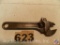 Crescent Wrench 6 in. marked 'CARLL', combo Pipe Wrench
