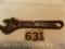 Crescent Wrench 6 in. marked 'Model N6 Barcalo Buffalo'
