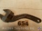 Crescent Wrench 8 in. marked 'Westcott 8 in. No 78 Keystone Mfg Co Buffalo NY USA'