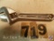 Crescent Wrench 4 in. marked 'True Craft 204'